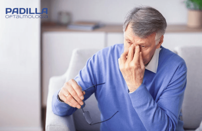 Nervio óptico dañado